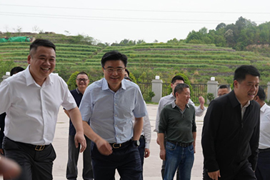 省经信厅领导一行调研瑞峰集团子公司荣圣科技——共话新材料产业新未来